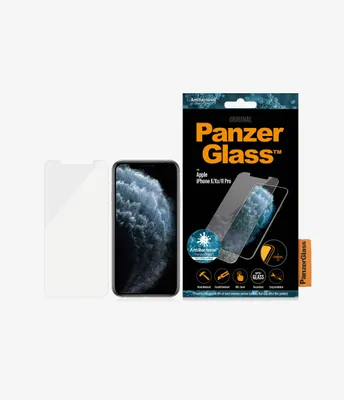 Image de PanzerGlass Original - Protection d'écran pour téléphone portable - verre - clair comme du cristal - pour Apple iPhone 11 Pro, X, XS