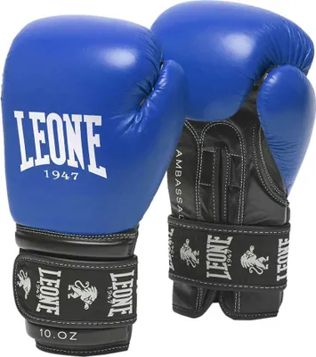 Image de Leone1947 Ambassador gants de combat bleu,noir 12 oz bleu,noir 12 oz