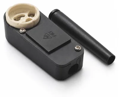 Produktbild von Keramik Winkelfassung GU10 Anschlussbox Steckklemme