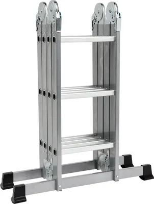Produktbild von Dreistufige Klappleiter - W-17704