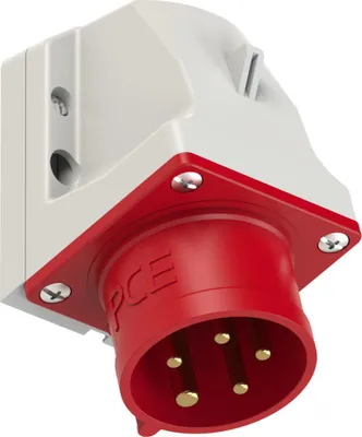 Produktbild von Empfängerstecker 16A 5P 400V 6h IP44 Aufputz
