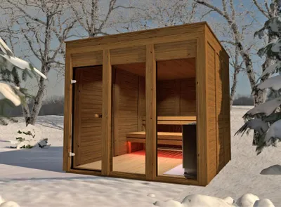 Immagine prodotto di Sauna da giardino Sauna in legno Saune da esterno Sauna a secco Sauna da giardino