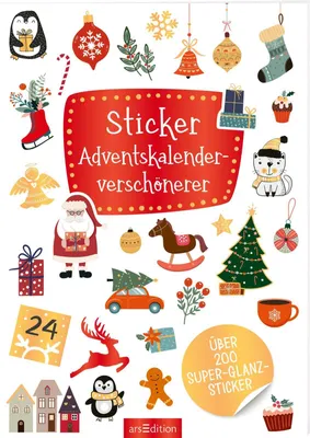 Produktbild von Sticker Adventskalenderverschönerer