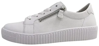 Immagine prodotto di Scarpe da ginnastica Gabor, modello stringato, colore bianco, ideali per il tempo libero