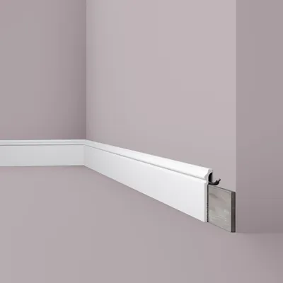Image de NMC CF3 WALLSTYL Moulure couvrante Moulure décorative Plinthe Moulure décorative 2 m