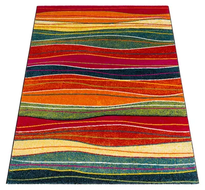 Produktbild von Paco Home Teppich Modern Splash Designer Teppich Bunt Streifen Model Neu120x170 cm