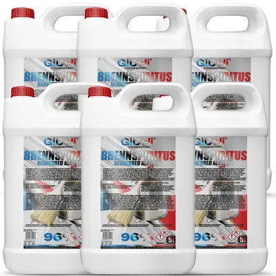 Produktbild von Brennspiritus Farblos 30L Reiniger Entfetter Haushalt Werkstatt Anzünder GiDeli