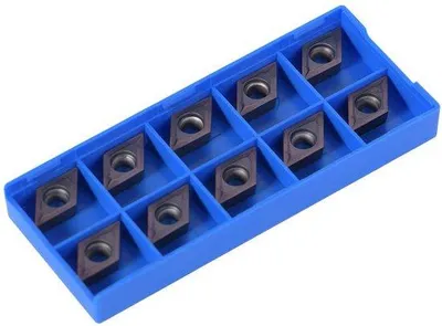 Immagine prodotto di Fresa con inserti in carburo di diamante DCMT11T304 VP15TF per la lavorazione dell'acciaio