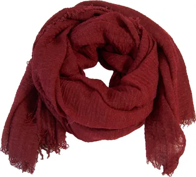 Produktbild von Niklarson Schal Tuch bordeaux 190x100cm Damen Poncho Stola Pareo Viskose T1283