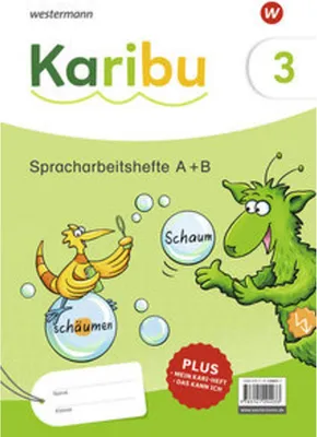 Image de Karibu. Spracharbeitshefte 3 Druckschrift mit Diagnoseheft