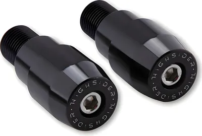 Obrázok produktu pre HIGHSIDER pro závažia na riadidlá čierne M16x1,5 vhodné pre Yamaha (pár)