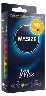 Immagine prodotto di My.Size Mix Preservativi misura 3, 53 mm, confezione standard, 10 Pezzi