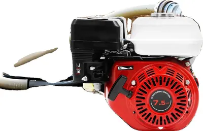 Productafbeelding van Benzinemotor, 7,5 pk vermogen, handstart, robuuste metalen constructie