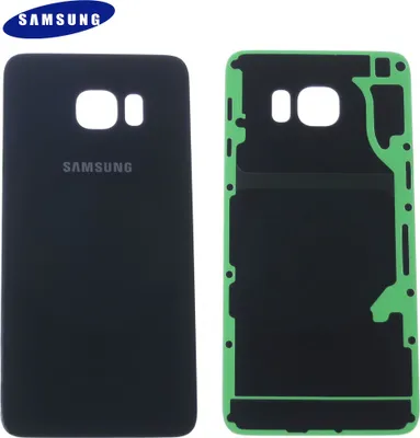 Produktbild von Original Samsung Galaxy S6 EDGE Plus G928F Akkudeckel Battery Cover Backcover Rückseite GH82-10336B Schwarz