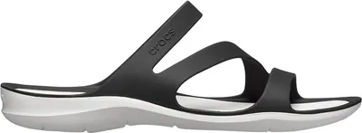 Produktbild von Crocs Women's Swiftwater Sandály Black/White 39-40