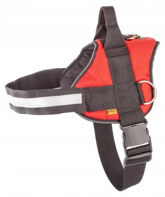 Produktbild von Dingo Strong Hundegeschirr Rot Verstellbar Großer Hund