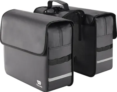 Produktbild von WEST BIKING Fahrrad-Gepäcktasche, 36 l, großes Fassungsvermögen, wasserdicht, doppelseitige Gepäcktasche, hintere Ablagetasche, Fahrrad-Hecktasche