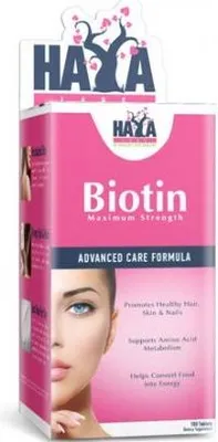 Immagine prodotto di Haya labs Biotin Maximum 10.000 mcg 100 capsule