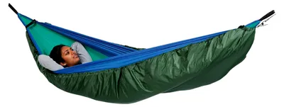 Produktbild von Hängematten-Wärmeschutz: Ultraleichter Gänsedaunen-Underquilt für Temperaturen bis -10 °C