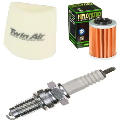 Produktbild von Service-Kit für Bombardier DS 650 2001-2002 Luftfilter Ölfilter Zündkerze von pamoto - Neu