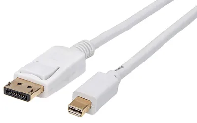 Zdjęcie produktu dla Techly 1m DisplayPort 1.2, 1 m, DisplayPort, Mini DisplayPort, Męska, Męska, 2560 x 1600 px