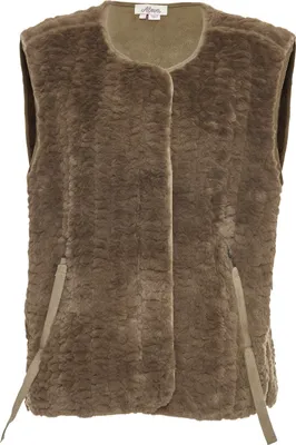 Image de Gilet Aleva pour femmes - marron, M