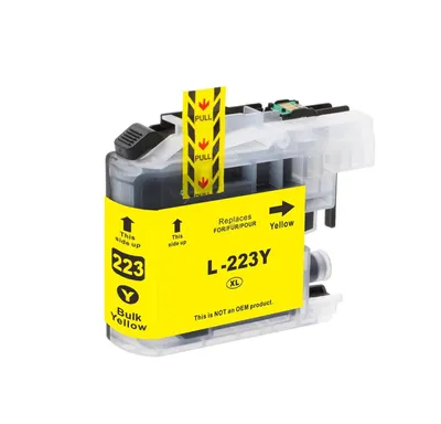 Produktbild von Tisanto Tinte kompatibel zu Brother LC-223 yellow