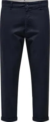 Image de Only & Sons Kent Cropped 0022 Chinohose Blau 28 / 32 Herren Blau 28