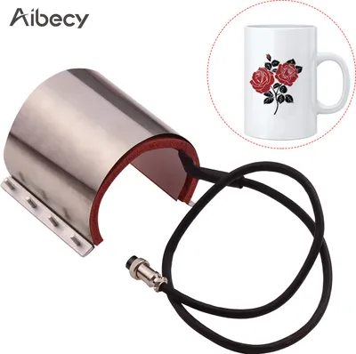 Zdjęcie produktu dla Aibecy – nasadka do pras do kubków, z żelem krzemionkowym, 9 uncji (12 × 19 cm), 220 V, do sublimacji