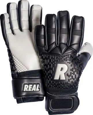 Produktbild von Real 575 (Limited) Torwarthandschuhe Kinder - Schwarz / Weiß  | Größe: 4