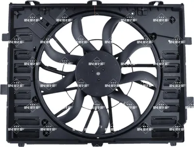 Produktbild von NRF 470148 Lüfter Motorkühlung Kühlerlüfter für PORSCHE Cayenne (92A) Wasserkühler