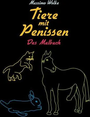 Obrázok produktu pre Tiere mit Penissen - Das Malbuch
