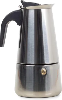 Obrázek produktu pro Verk 07007 Moka konvice 6 - 300 ml - stříbrná
