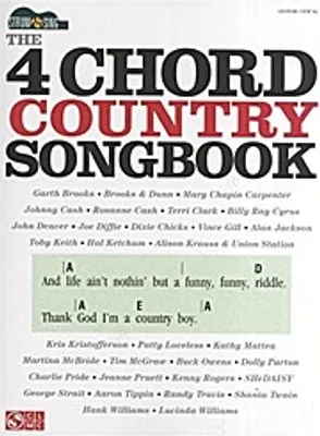 Produktbild von The 4-Chord Country Songbook
