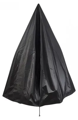 Produktbild von Gardlov 25693 Wasserdichte Schutzhülle für Hängesessel, UV-beständig, 168 x 115 cm, schwarz