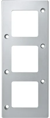 Produktbild von MERTEN GMBH Rahmen 3fach mattsilber 480360 PANZER