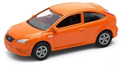 Miniaturauto Ford Focus ST, orange, 1:64, 7,5 cm