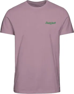 Obrázek produktu pro Jack & Jones Poppin tričko s krátkým rukávem Růžová S Pánské Růžová S