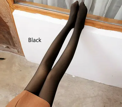Produktbild von Dámské punčocháče legíny legíny černé punčocháče tenký model bez sametu
