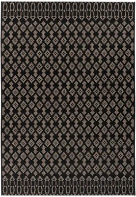 Produktbild von Outdoorteppich Moroccan Schwarz 120 x 170 cm