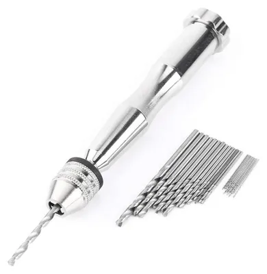 Produktbild von Bohrersatz Präzisionsbohrerset, 25-teilig, Hochgeschwindigkeitsstahl, 0.3mm bis 3.6mm, für Präzisionsarbeiten