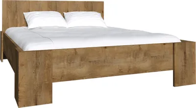 Obrázok produktu pre Manželská posteľ 160x200 FEREIRA - dub lefkas
