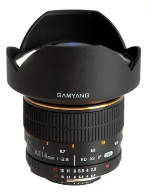 Produktbild von Samyang 14mm F2.8 ED AS IF UMC, SLR, 14/10, ultraweit, Fujifilm, Fujifilm, Schwarz