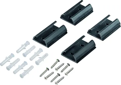 Immagine prodotto di hama 00220990 hama canalina semitonda in alluminio 110,0 cm nero