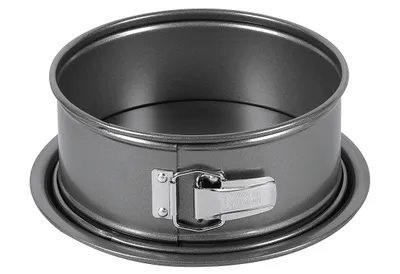 Obrázok produktu pre RBV Birkmann 881013, Rozkladacia forma na tortu, Kolo, Plochý povrch, 1,8 L, Čierna, 200 mm