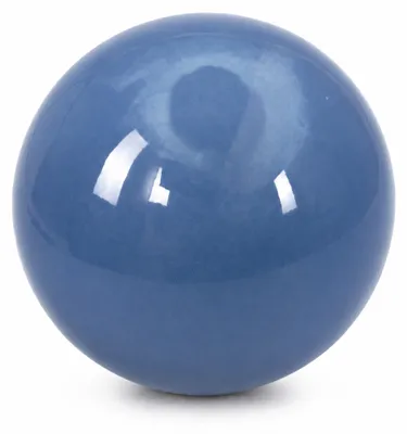 Produktbild von / Keramik Dekokugel 20 cm - blau – Gartenkugel Rosenkugel Gartendeko für Garten, Beet, Terrasse und Balkon