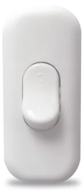 Produktbild von Weißer Schrittschalter, 2 A, 250 V