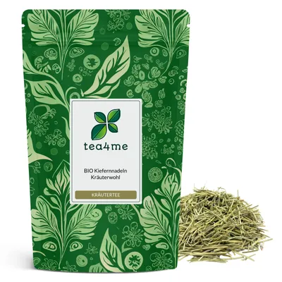 Produktbild von tea4me BIO Kiefernnadeln - Kräutertee