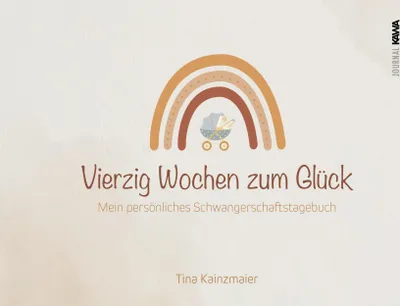 Produktbild von Schwangerschaftstagebuch zum Festhalten von Erinnerungen, Ultraschallbildern und Gedanken