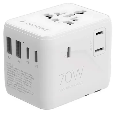 Image de GEMBIRD Gembird Universal travel power adapter